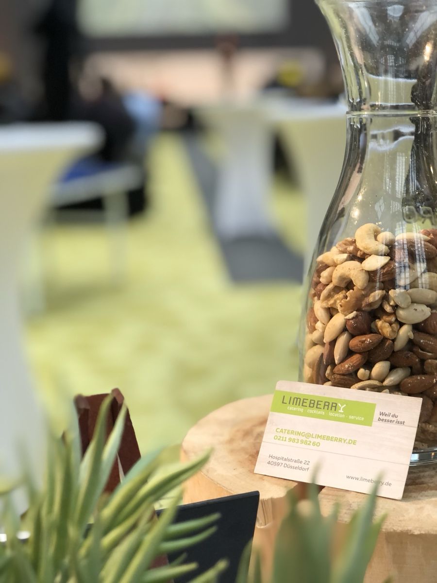 Event-Catering Düsseldorf — Tischset
